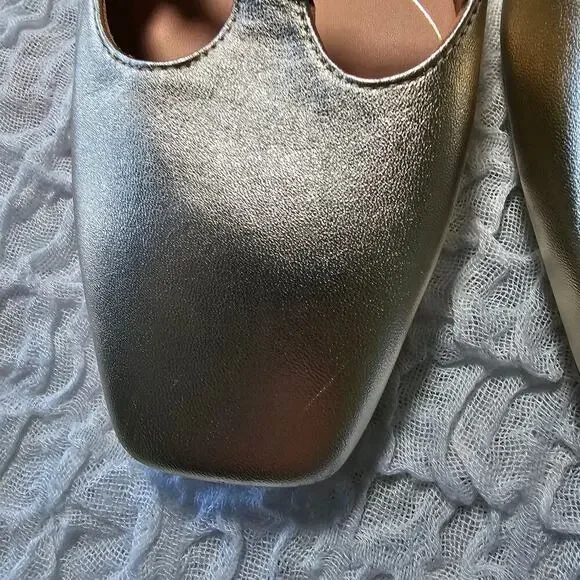 Cole Haan Brigid T-Strap Ballet Flat Gold Size 10